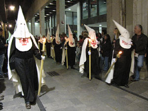 Setmana Santa 2014 a Girona. Processó del Sant Enterrament