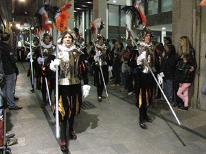 Setmana Santa 2014 a Girona. Processó del Sant Enterrament