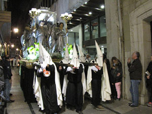 Setmana Santa 2014 a Girona. Processó del Sant Enterrament