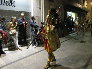 Setmana Santa 2014 a Girona. Processó del Sant Enterrament