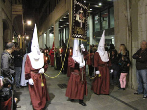 Setmana Santa 2014 a Girona. Processó del Sant Enterrament