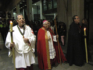 Setmana Santa 2014 a Girona. Processó del Sant Enterrament