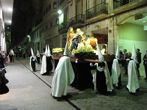 Setmana Santa 2014 a Girona. Processó del Sant Enterrament