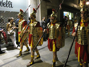 Setmana Santa 2014 a Girona. Processó del Sant Enterrament