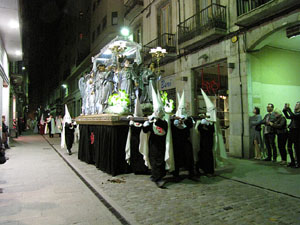 Setmana Santa 2014 a Girona. Processó del Sant Enterrament