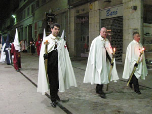 Setmana Santa 2014 a Girona. Processó del Sant Enterrament