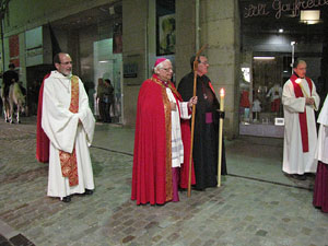 Setmana Santa 2014 a Girona. Processó del Sant Enterrament