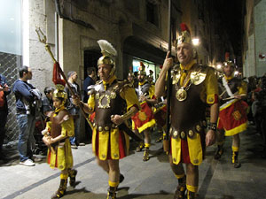 Setmana Santa 2014 a Girona. Processó del Sant Enterrament