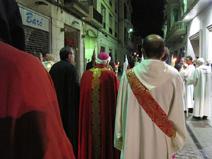 Setmana Santa 2014 a Girona. Processó del Sant Enterrament