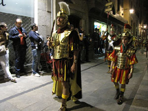 Setmana Santa 2014 a Girona. Processó del Sant Enterrament