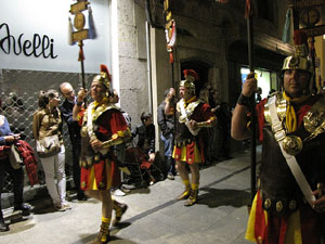 Setmana Santa 2014 a Girona. Processó del Sant Enterrament