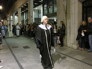 Setmana Santa 2014 a Girona. Processó del Sant Enterrament