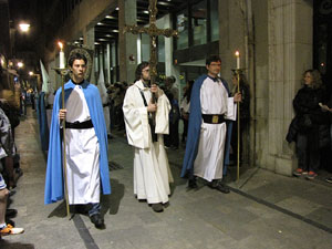 Setmana Santa 2014 a Girona. Processó del Sant Enterrament