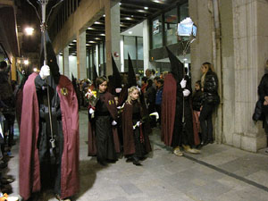 Setmana Santa 2014 a Girona. Processó del Sant Enterrament