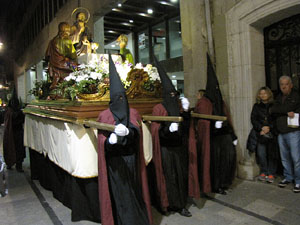Setmana Santa 2014 a Girona. Processó del Sant Enterrament