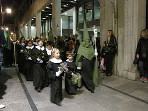 Setmana Santa 2014 a Girona. Processó del Sant Enterrament