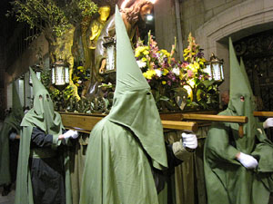 Setmana Santa 2014 a Girona. Processó del Sant Enterrament