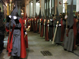 Setmana Santa 2014 a Girona. Processó del Sant Enterrament