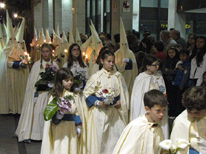 Setmana Santa 2014 a Girona. Processó del Sant Enterrament