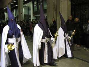 Setmana Santa 2014 a Girona. Processó del Sant Enterrament