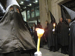 Setmana Santa 2014 a Girona. Processó del Sant Enterrament