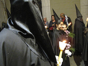 Setmana Santa 2014 a Girona. Processó del Sant Enterrament