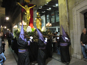 Setmana Santa 2014 a Girona. Processó del Sant Enterrament