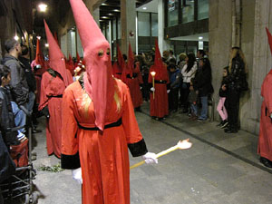 Setmana Santa 2014 a Girona. Processó del Sant Enterrament