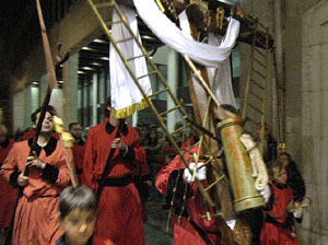 Setmana Santa 2014 a Girona. Processó del Sant Enterrament