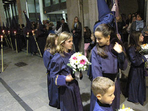 Setmana Santa 2014 a Girona. Processó del Sant Enterrament