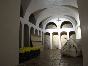 Girona Temps de Flors 2014. Preparaci&oacute; dels muntatges florals
