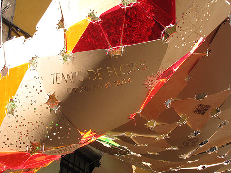 Girona Temps de Flors 2014. Sant Pere de Galligants