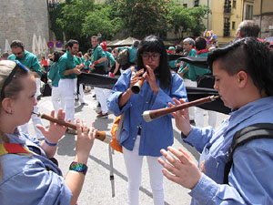 Girona Temps de Flors 2014. Jornada castellera