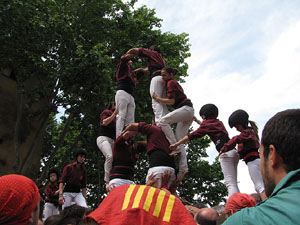 Girona Temps de Flors 2014. Jornada castellera