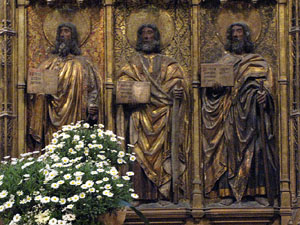 Girona Temps de Flors 2014. L'esgl&eacute;sia de Sant Feliu