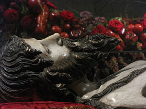 Girona Temps de Flors 2014. L'esgl&eacute;sia de Sant Feliu