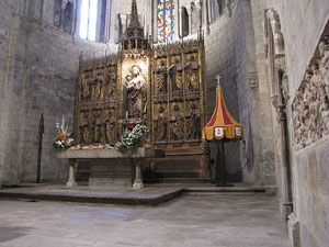 Girona Temps de Flors 2014. L'esgl&eacute;sia de Sant Feliu