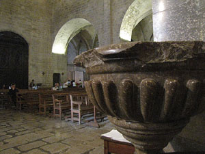 Girona Temps de Flors 2014. L'esgl&eacute;sia de Sant Feliu