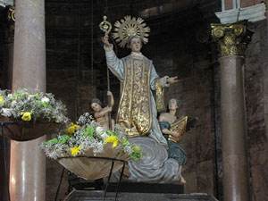 Girona Temps de Flors 2014. L'esgl&eacute;sia de Sant Feliu