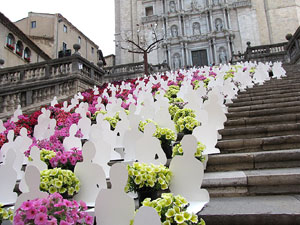 Girona Temps de Flors 2014. Les escales de la Catedral