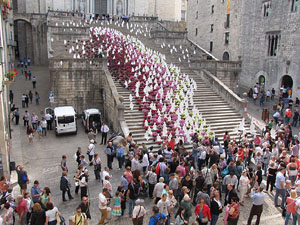 Girona Temps de Flors 2014. Les escales de la Catedral