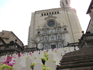 Girona Temps de Flors 2014. Les escales de la Catedral