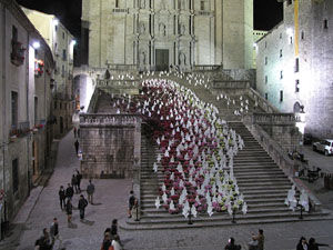 Girona Temps de Flors 2014. Les escales de la Catedral