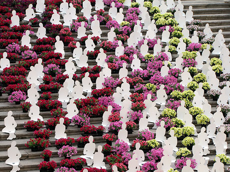 Girona Temps de Flors 2014. Les escales de la Catedral