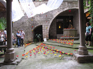 Girona Temps de Flors 2014. Les escales de la Pera i La Pabordia