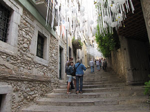 Girona Temps de Flors 2014. Les escales de la Pera i La Pabordia