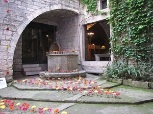 Girona Temps de Flors 2014. Les escales de la Pera i La Pabordia