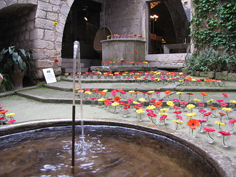 Girona Temps de Flors 2014. Escales de la Pera. La Pabordia
