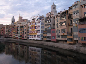 Girona Temps de Flors 2014. L'Onyar i els ponts