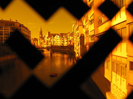 Girona Temps de Flors 2014. L'Onyar i els ponts